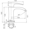 Смеситель для раковины GAPPO JACOB G1007-4
